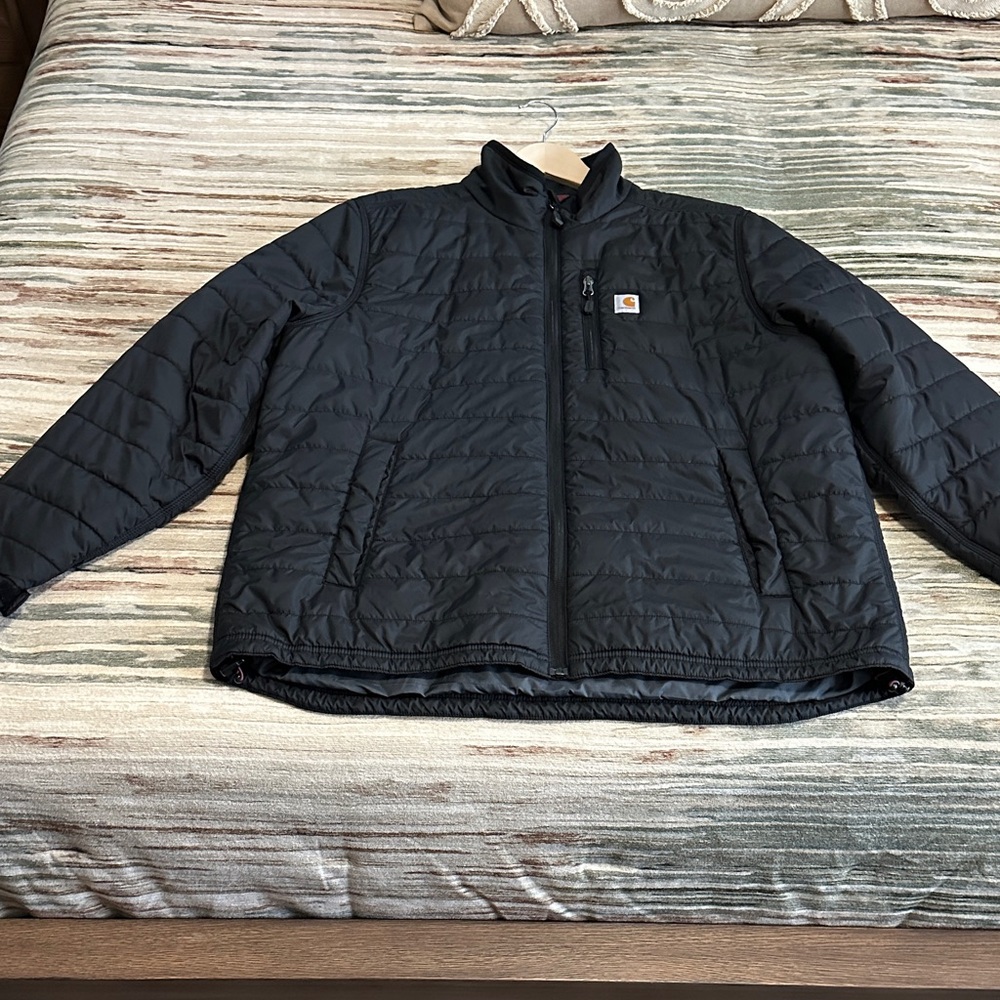 Carhartt Black Quilted Puffer Jacket
